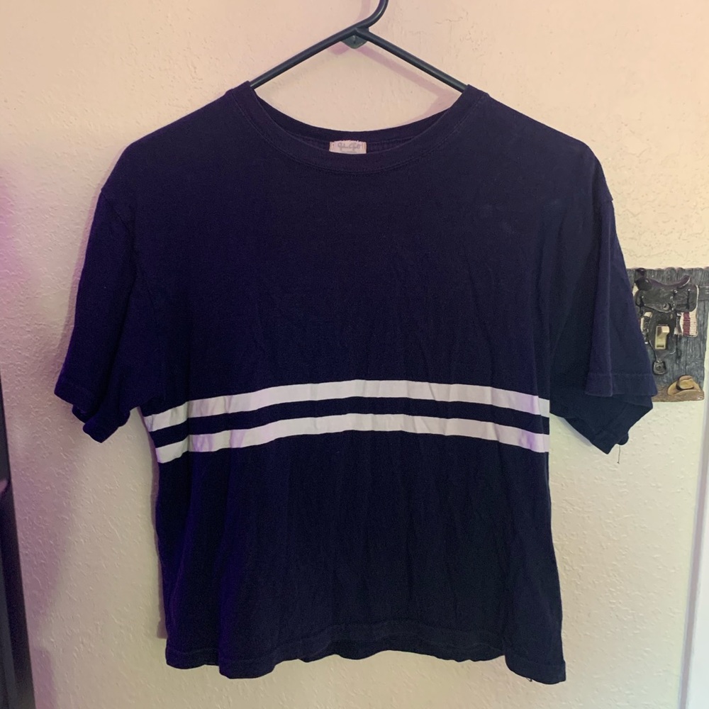 brandy melville navy blue t-shirt